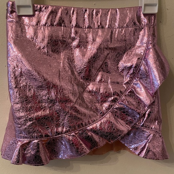 little olin Other - Metallic pink mini skirt